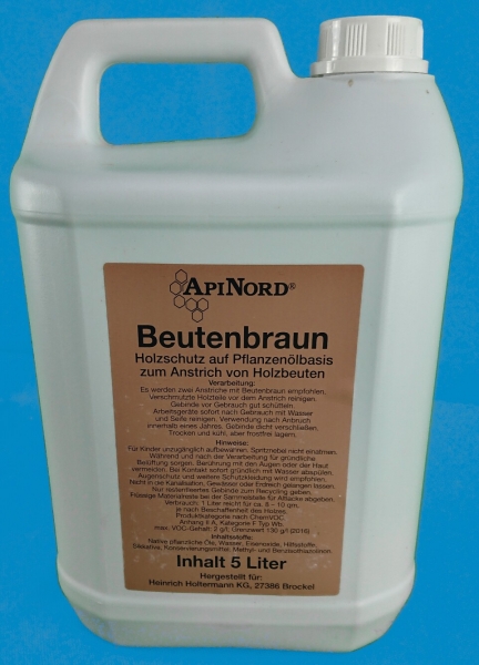 Beutenbraun 5 ltr. Kanister